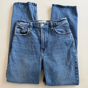 Abercrombie & Fitch Blue Straight Leg Jeans